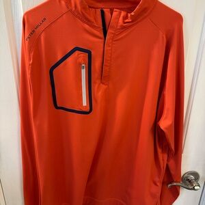 Peter Millar Vibrant Orange Pullover